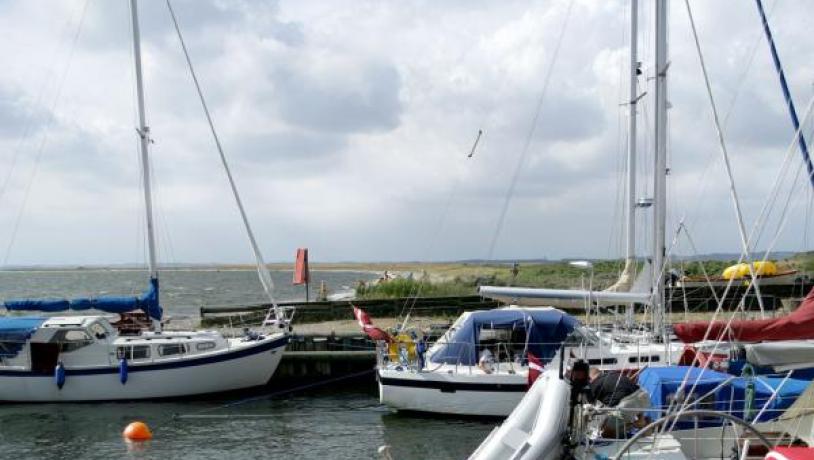 En havn i Limfjorden