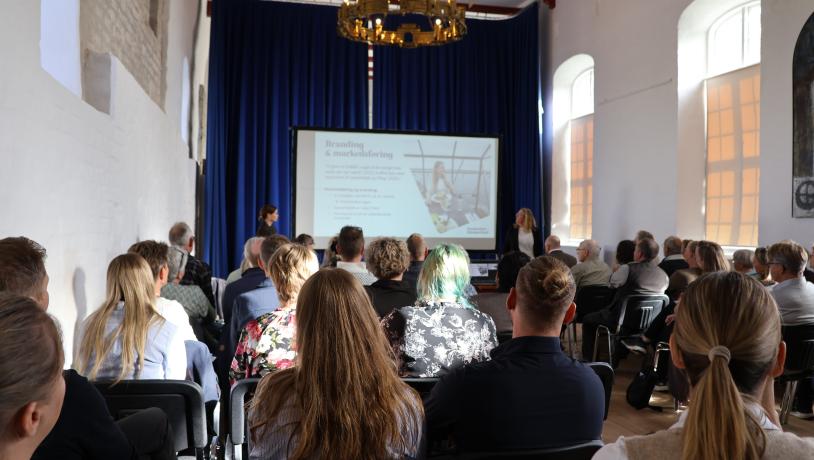 Marketing præsentation til partnerskabsdag