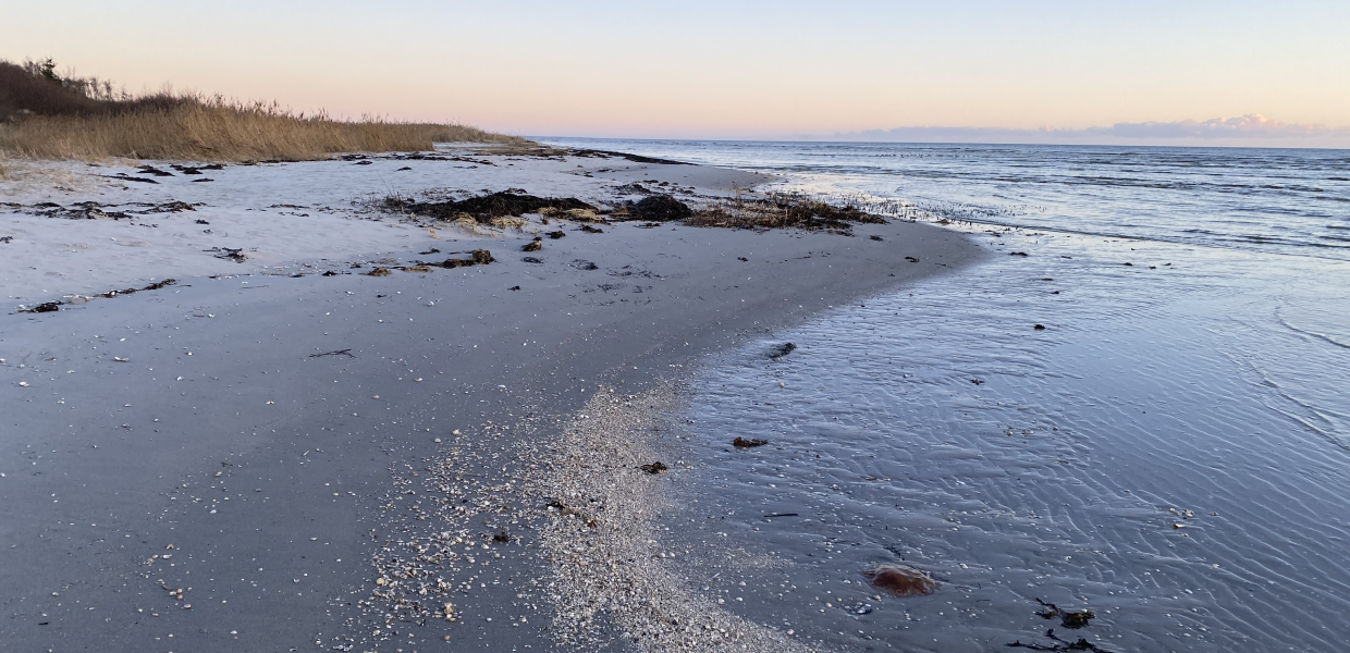 Øster Hurup strand solopgang