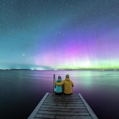 Nordlys over Himmerland