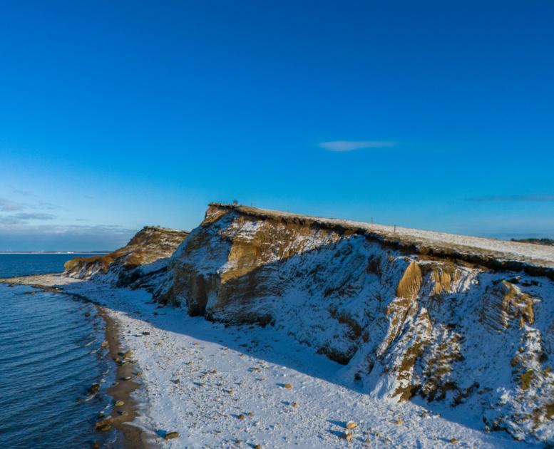 Ertebølle, Limfjorden, vinter