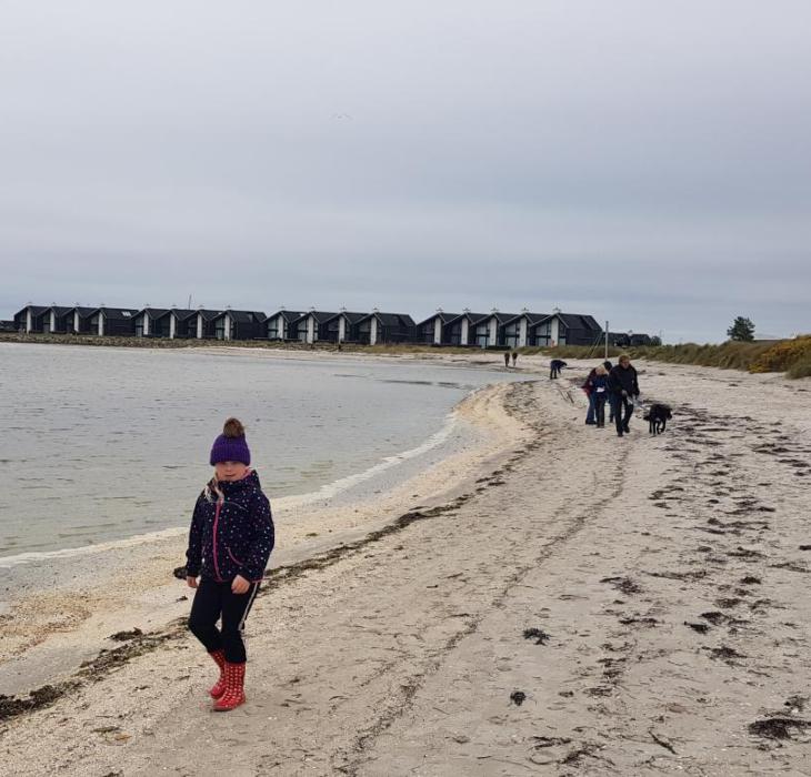 Vinter på stranden Øster Hurup
