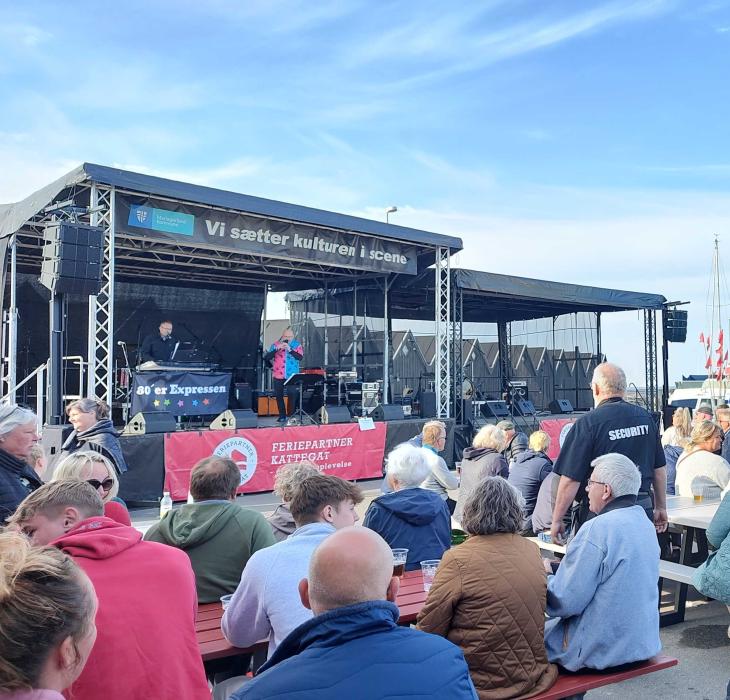 Musik på Havnen i Øster Hurup